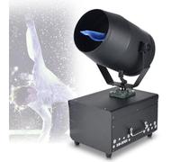 Máquinas de Nieve de 2000 W, Máquina de Fabricación de Nieve con Mando a Distancia, Distancia de Pulverización: 5-7 Metros, Giro de 90°, Efecto de Ventisca de Copos de Nieve, Para Efectos Escénicos