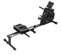 Máquinas de Remo, Máquina de Remo Silenciosa con Resistencia Magnética, Equipo de Fitness Fácil de Montar, para Entrenar Brazos, Glúteos y Piernas
