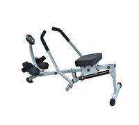 Máquinas de Remo Plegables Máquina de Remo para el Hogar, Máquina de Remo Hidráulica para Gimnasio en Casa, 12 Resistencias Ajustables, Pantalla de Datos HD, Carga Máxima 120 Kg, Equipo de Ejercicios