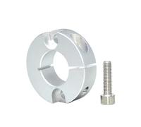 Máquinas herramientas Collar de eje dividido, anillo fijo aleación, kit máscara a presión con orificio avellanado doble, posición aro garganta(G/D/C/L-D10-F33-B10)