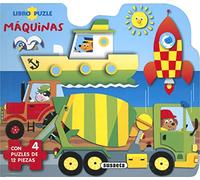Máquinas (Mi primer libro puzle de 12 piezas)