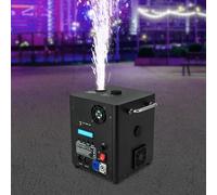 Máquinas pirotecnológicas de 700 W con efecto de escenario frío con mando a distancia y luces de control, altura de pulverización ajustable, para escenarios, bares, fiestas