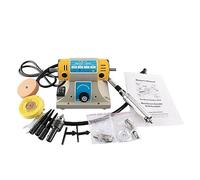 Máquinas Pulidoras, Máquina pulidora de gemas de roca for joyería, pulidora de torno de banco, amoladora eléctrica de 350W, máquina pulidora, Kits de herramientas(1)
