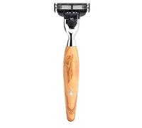 Maquinilla Afeitar Mühle Kosmo Gillette Mach3® Madera Olivo