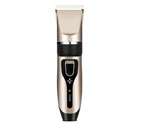 Maquinilla cortapelo Cortapelo hombre Cortapelos con peine, Ceramic cuchilla fija de titanio, incluye 4 peines-guía, USB recargable, cabezal desmontable para limpiar fácil, 120 min de Uso,Oro