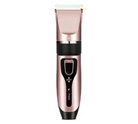 Maquinilla cortapelo Cortapelo hombre Cortapelos con peine, Ceramic cuchilla fija de titanio, incluye 4 peines-guía, USB recargable, cabezal desmontable para limpiar fácil, 120 min de Uso,Rosado