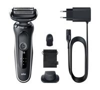 Braun Series 5 51-W1200s Máquina de afeitar de láminas Recortadora Negro, Blanco