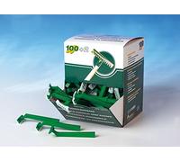 Maquinilla de afeitar desechable, 100 unidades + 2 cuchillas de afeitar desechables.