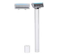 Maquinilla de Afeitar Eléctrica, Afeitadora con Vibración, Maquinilla de Afeitar de Doble Filo, Vibración de Alta Frecuencia para el Hogar para el Salón