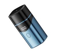 Maquinilla de afeitar eléctrica para hombre, impermeable, recargable, herramienta de afeitado rápido para uso multifuncional, potente máquina de afeitar