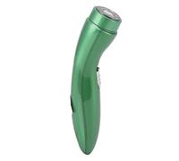 Maquinilla de Afeitar Eléctrica, Red de Doble Anillo, 3,7 V, 0,08 Mm de Grosor, Afeitadora Eléctrica de bajo Ruido con Bolsa de Terciopelo para Vacaciones(Verde)