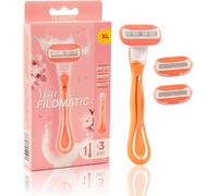 Maquinilla de depilación para mujer filomatic mia, afeitado corporal,