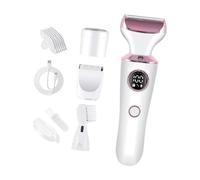 Maquinilla eléctrica menos 4 en 1 para mujer, afeitadora para cara, cejas, axilas, bikinis, recortadora, herramienta de depilación, juego de afeitadora de bikini para nariz y cejas