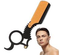 Maquinillas de afeitar de un filo, Cartucho de afeitar manual para dedos de barbero, Productos para el cuidado de la piel para hombres para salones, viajes, hogar, viajes de negocios