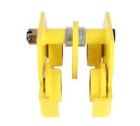 Maqulae Carro Manual de 3 Toneladas, Carro con Viga en I de Acero Resistente con Ancho Ajustable de 10 a 14 Cm, para Elevación con Grúa en Construcción de Minas en Fábricas