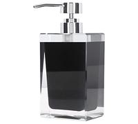 Maqulae Dispensador de de Manos Espumoso, Bomba de Resina Negra para Cocina | Botella de Bomba Reutilizable, Compatible con champú y Gel de Baño, Revestimiento de Resina y PP, Decoración del Fregadero