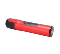 Maqulae Micrófono para Cantar, Altavoz Portátil con Micrófono Bluetooth, Recargable para Actuaciones en Fiestas (Roja)