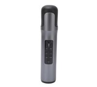 Maqulae Micrófono para Cantar, Altavoz Portátil con Micrófono Bluetooth, Recargable para Actuaciones en Fiestas (Negra)