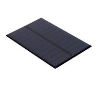 Maqulae Mini Módulo de Célula Solar de Silicio Policristalino, 1,8 W, 5,5 V, con Resina Impermeable para Luces de Cargador de Juguetes Solares DIY