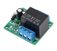 Maqulae Módulo de relé DPDT, Tablero de Interruptor Bipolar Biestable | Entrada de 5 V o 6-24 V, Control de Pulso bajo, Carga Máxima de 5 A, Tamaño de 39,5 X 33,3 X 23,3 Mm, para Motor o