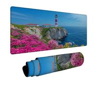 Mar Alfombrilla Ratón 30 x 70 x 0.3 cm Impermeable Alfombrilla Ratón xxl Flor, Mousepad Mejora la Precisión y la Velocidad para Pc Gaming Mouse y Laptop Oficina Home Decoration Regalo Hombre FSBD-2069