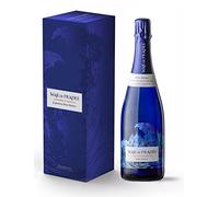 Mar de Frades - Estuche 1 Botella de Vino Blanco Albariño 750 ml, D.O. Rias Baixas - Vino Espumoso Brut Nature (Paquete de 6)