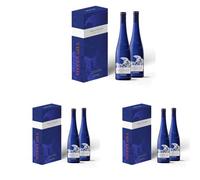 Mar de Frades - Estuche Regalo 2 Botellas de Vino albariño, Denominación de Origen Rías Baixas (Paquete de 3)