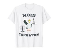 Mar del Norte verano diversión marineros gaviota vacaciones en Cuxhaven Camiseta