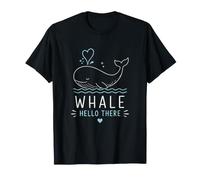 Mar Estilo de Vida Cetáceos Orca Ballena Hola Allí Vista al Mar Camiseta