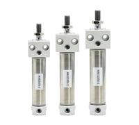 MAR/MARF/MARU20/25/32x50x150x200x300S Mini cilindro neumático de aire con cabeza cuadrada, pistón acero inoxidable(Mar32x50s)