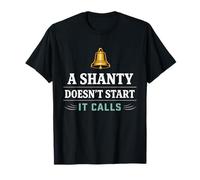 Mar Shanty Náutico Folk Canto Música Marítima Coro Océano Camiseta