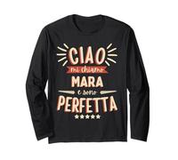 Mara Idea Regalo Personalizzata Amica Nome Divertente Manga Larga