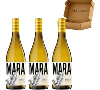 Mara Martín - Pack 3 Botellas de Vino Blanco Godello D.O. Monterrei | 75cl, 13% Vol | Aroma Frutal y Floral | Mejor Selección Enovinos The Wine Brand
