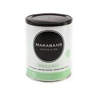 Marabans café orgánico molido, bote de 250 gramos. Café tostado 100% natural.