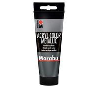 Marabu 0012010050772 Acryl Color, Gris (Metallic Anthrazit), 100 ml