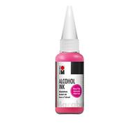 Marabu Ink Rosa neón, 20 ml, Tinta de Alcohol, para Fluid Art, Resina y epoxi para Superficies no absorbentes, Papel Especial Revestido, Metal, cerámica y Cristal