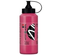 Marabu 12200075914 Artist Acrílico, magenta primario de 500 ml, pintura acrílica fina en calidad de artista, a base de agua, consistencia pastosa, alta pigmentación, muy buen brillo y opacidad