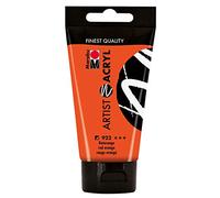 Marabu 122002922 - Artist acrílico, 75 ml, Color Rojo/Naranja