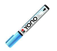 Marabu 12400103256 YONO-Rotulador (Punta Redonda Japonesa, Resistente a la luz y al Agua, para Casi Todas Las Superficies), Color Azul Pastel, 1,5-3 mm