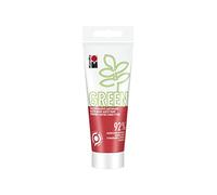 Marabu 14500050018 Green Line - Pintura alquídica (100 ml, a base de agua, neutral, mate, resistente a la luz, resistente a la intemperie (después de 24 horas), 92% de materias primas naturales.