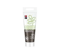Marabu 14500050220 Green Line-Pintura alquídica (100 ml, a Base de Agua, Mate, luz, Resistente a la Intemperie, 92% de materias primas Naturales), Color Cacao, (Pack of 1) (14500050161)