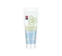 Marabu 14500050220 Green Line-Pintura alquídica (100 ml, a Base de Agua, Mate, Resistente a la luz, Impermeable, 92% de materias primas Naturales), Color Azul Pastel, (Pack of 1) (14500050256)