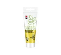 Marabu 14500050220 Green Line-Pintura alquídica (100 ml, a Base de Agua, Mate, Resistente a la luz, Impermeable, 92% de materias primas Naturales), Color Amarillo Medio, (Pack of 1) (14500050021)