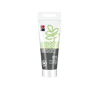 Marabu 14500050220 Green Line-Pintura alquídica (Tono Pizarra 174, 100 ml, a Base de Agua, Mate, luz, Resistente a la Intemperie, 92% de materias primas Naturales), Color (14500050174)