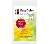 Marabu 17350022225 Easy Color - Pintura para Batik y Manos, algodón, Lino, Seda y Tejidos Mixtos, Lavable a Mano hasta 30 °C, Muy Buena Resistencia a la luz, no se calienta, 25 g, Color Naranja