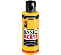 Marabu Acrílico Basic Amarillo Medio 021 80 ml