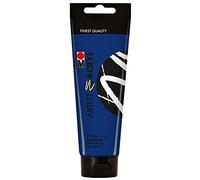 Marabu Artist Acryl-Pintura acrílica Ultramar (120 ml, a Base de Agua, consistencia pastosa, Alta pigmentación, Muy Buen Brillo y opacidad), Azul ultramarino, 120