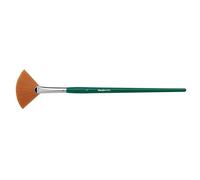 Marabu Artista Fino, tamaño 1, Madera certificada FSC, Pincel de Abanico con Pelo Especial Toray para Pintura acrílica, óleo y Acuarela, 01930000001, Wood, Green