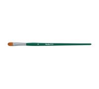 Marabu Artista Fino, tamaño 12, Madera certificada FSC, Pincel de Lengua de Gato con Pelo Especial Toray para Pintura acrílica, óleo y Acuarela, 01920000012, Wood, Green