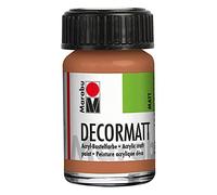 Marabu Decor Mate acrílico, Metallic de cobre 787, 15 ml